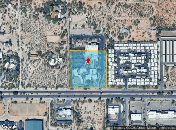  8625 E Tanque Verde Rd, Tucson, AZ Parcel Map