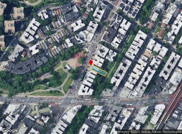  2430 University Ave, Bronx, NY Parcel Map