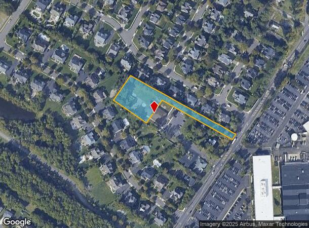 130 Bortons Landing Rd, Moorestown, NJ Parcel Map