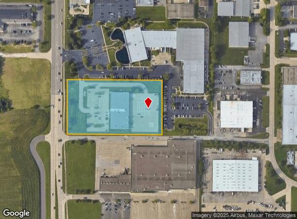  8200 N Allen Rd, Peoria, IL Parcel Map