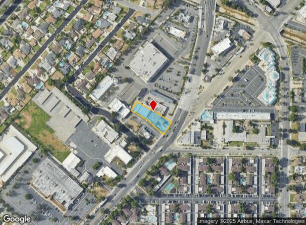  537 S Glendora Ave, West Covina, CA Parcel Map