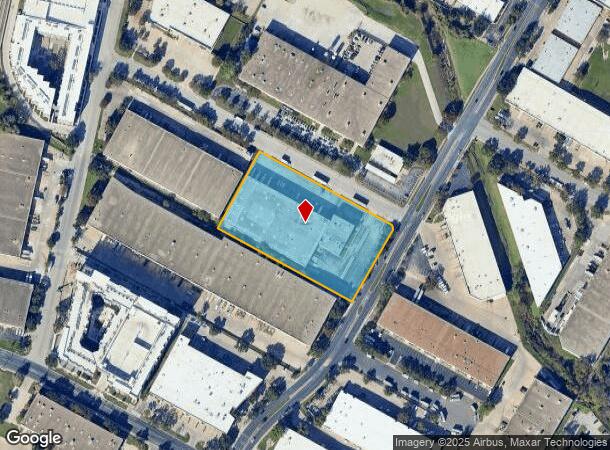  10300 Metric Blvd, Austin, TX Parcel Map