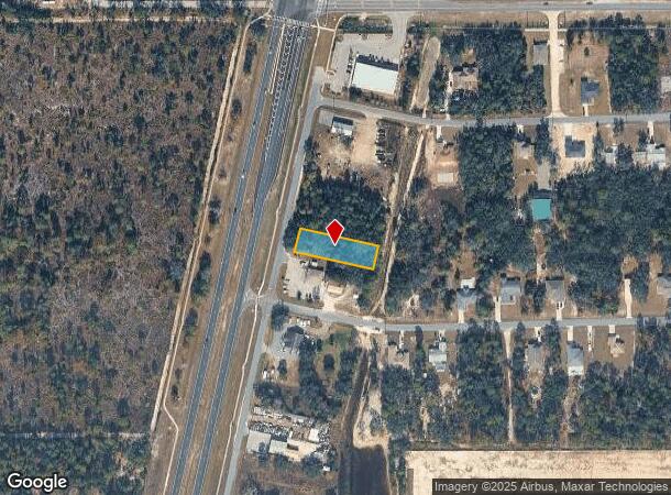  10516 Nicasio Rd, Weeki Wachee, FL Parcel Map