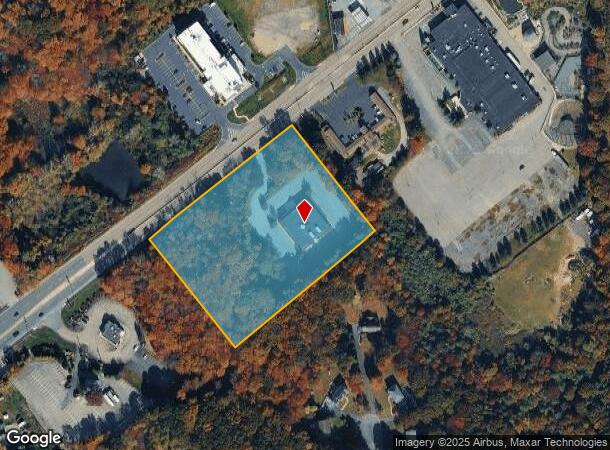 18 Washington St, Foxboro, MA Parcel Map