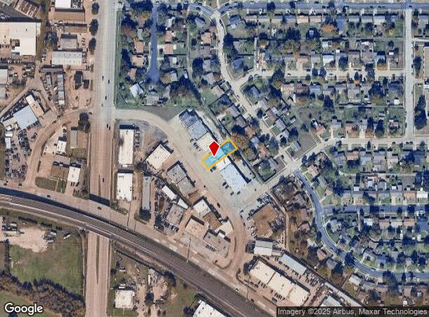  618 E Walnut Cir, Garland, TX Parcel Map