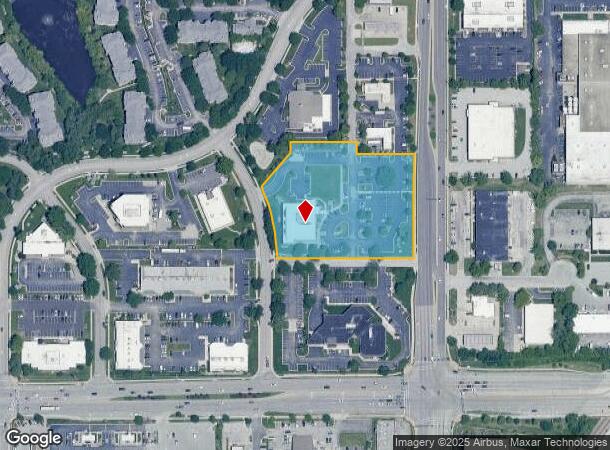  8600 Quivira Rd, Lenexa, KS Parcel Map