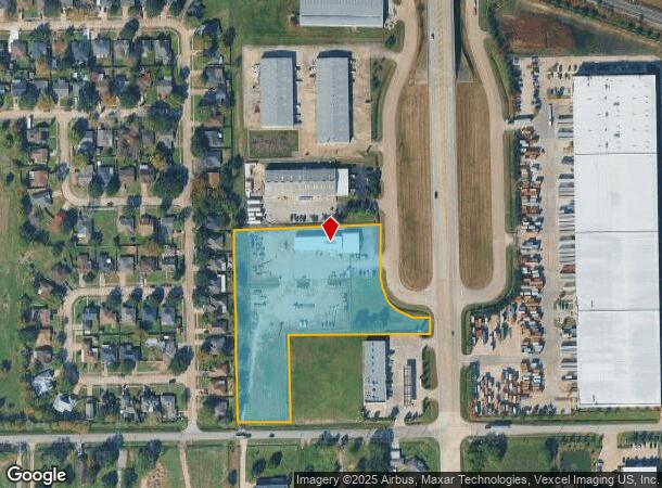 1440 Sens Rd, La Porte, TX Parcel Map
