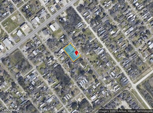 4706 11Th St, Bacliff, TX Parcel Map