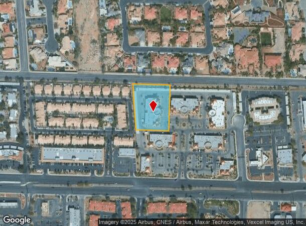 8360 W Sahara Ave, Las Vegas, NV Parcel Map