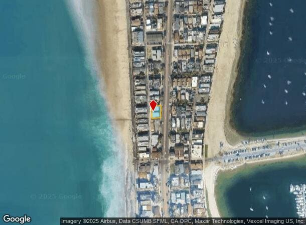  3540 Mission Blvd, San Diego, CA Parcel Map