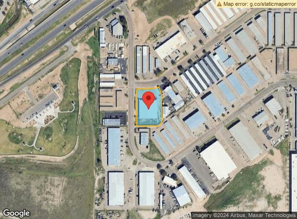  5853 49Th St, Lubbock, TX Parcel Map