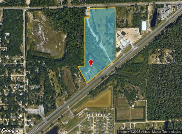  4631 N Lindsey Xing, Panama City, FL Parcel Map