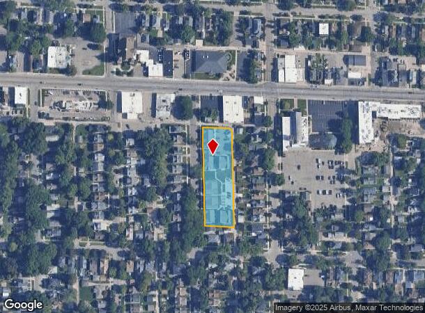1138 Pine Ave Nw, Grand Rapids, MI Parcel Map