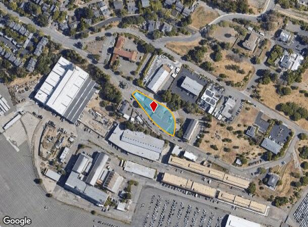 941 Grant St, Benicia, CA Parcel Map