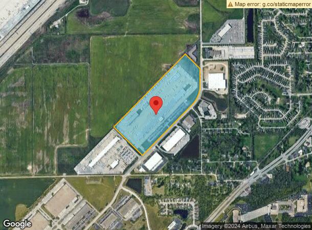  4750 Decatur Blvd, Indianapolis, IN Parcel Map