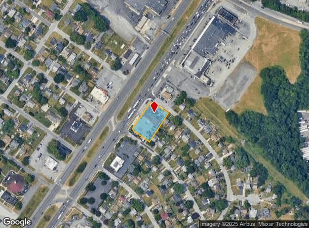 1102 N Dupont Hwy, New Castle, DE Parcel Map