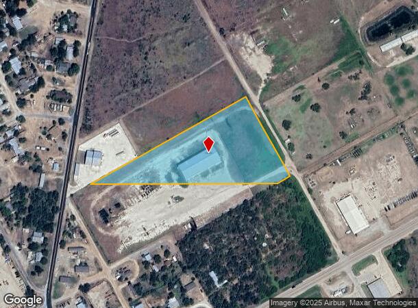  Burnett Ave, Charlotte, TX Parcel Map