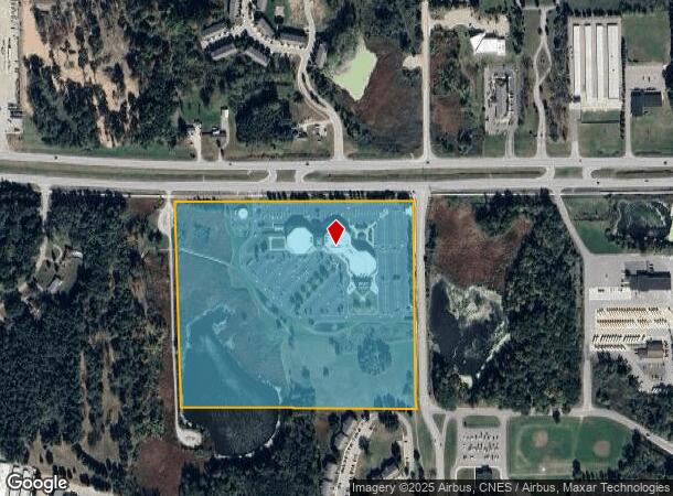  808 N Highlander Way, Howell, MI Parcel Map