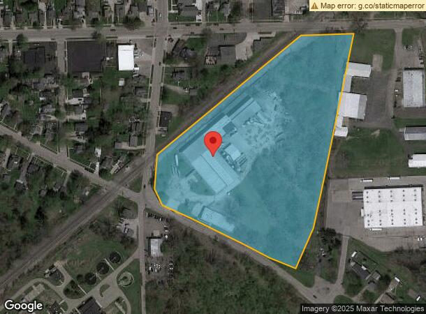  345 E Main St, Milan, MI Parcel Map