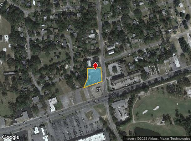  1249 S Old Corry Field Rd, Pensacola, FL Parcel Map