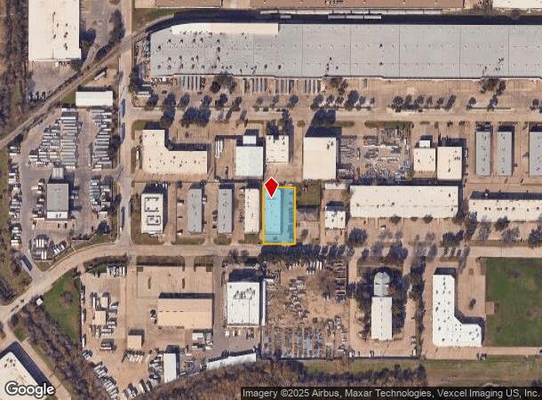 1446 Halsey Way, Carrollton, TX Parcel Map