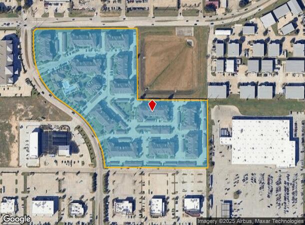  1550 Westborough Dr, Katy, TX Parcel Map