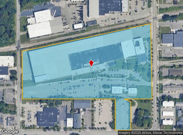  507 Plymouth Ave Ne, Grand Rapids, MI Parcel Map