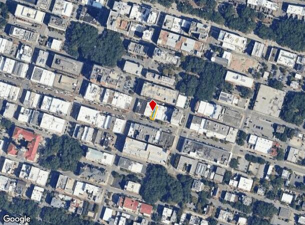 114 E Broughton St, Savannah, GA Parcel Map