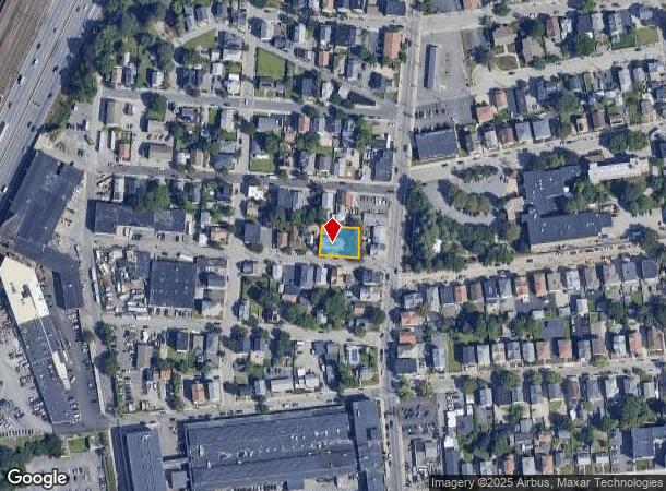 13 Patterson Ave, Pawtucket, RI Parcel Map