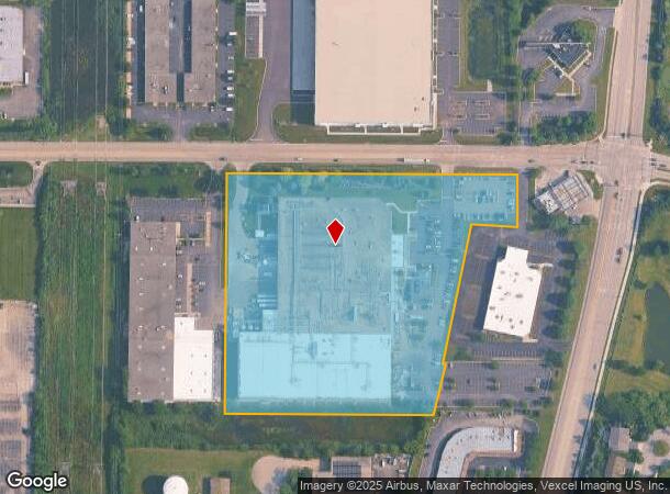  1301 Allanson Rd, Mundelein, IL Parcel Map