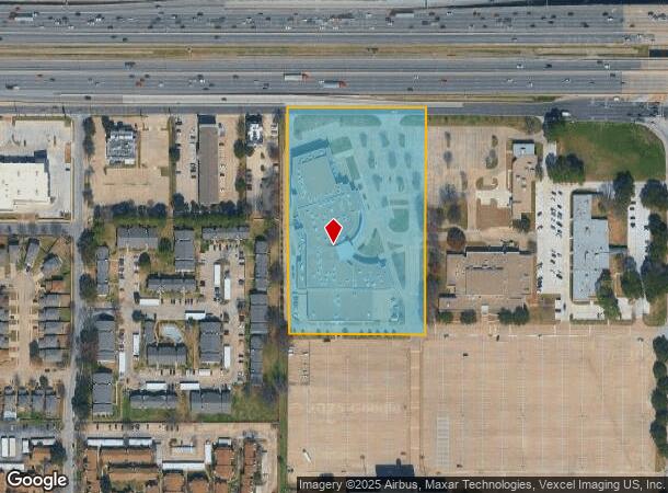 1849 Central Dr, Bedford, TX Parcel Map