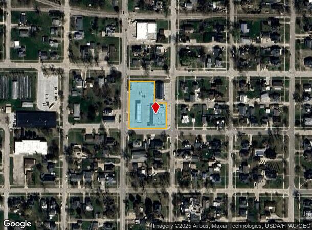 814 C Ave, Vinton, IA Parcel Map
