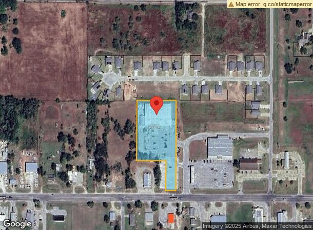  810 Henderson Ave, Palacios, TX Parcel Map