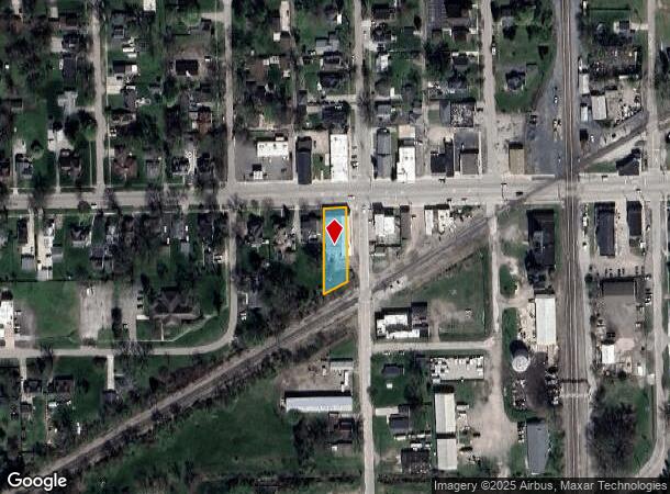  1215 Monroe St, Carleton, MI Parcel Map