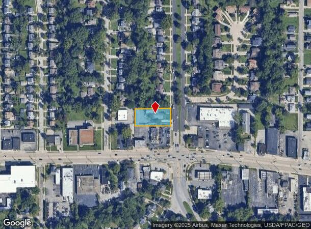 1414 S Belvoir Blvd, Cleveland, OH Parcel Map
