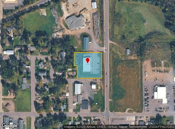 207 E North Rd, Cadott, WI Parcel Map