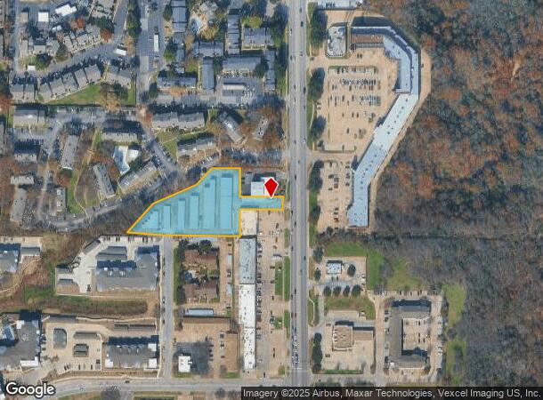 2306 N Collins St, Arlington, TX Parcel Map