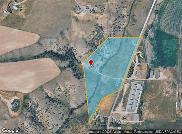 2580 Cottontail Rd, Gallatin Gateway, MT Parcel Map
