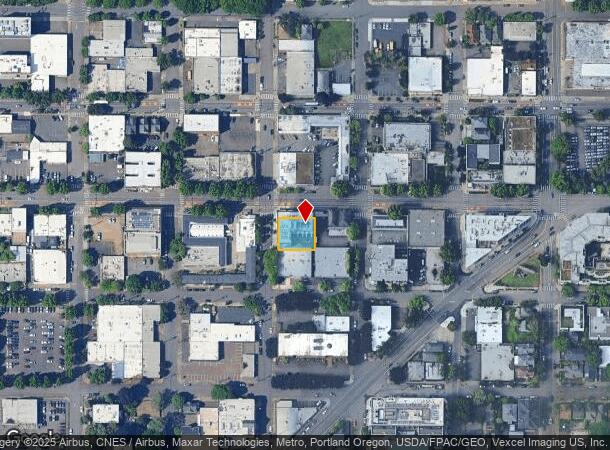  908 E Burnside St, Portland, OR Parcel Map