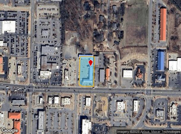 1002 E Oak St E, Conway, AR Parcel Map