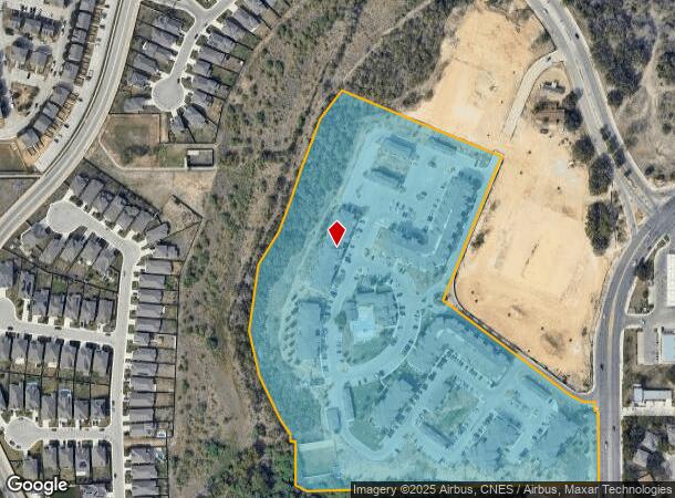 6455 De Zavala Rd, San Antonio, TX Parcel Map