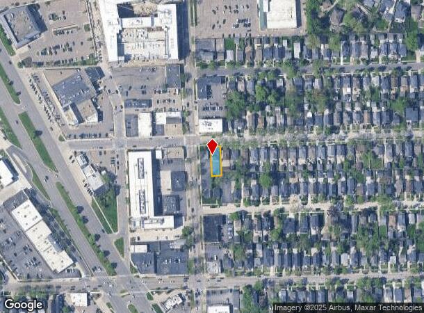 1132 Webster St, Birmingham, MI Parcel Map