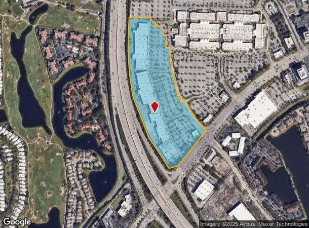 1821 Palm Beach Lakes Blvd, West Palm Beach, FL Parcel Map