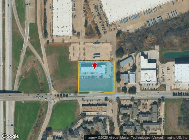  2801 E Arkansas Ln, Arlington, TX Parcel Map