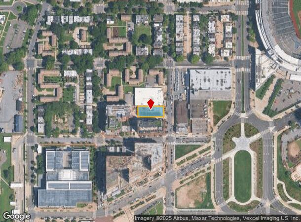  1525 Half St Sw, Washington, DC Parcel Map