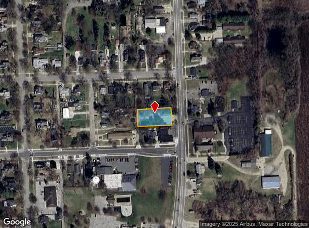  245 N Cedar St, Imlay City, MI Parcel Map
