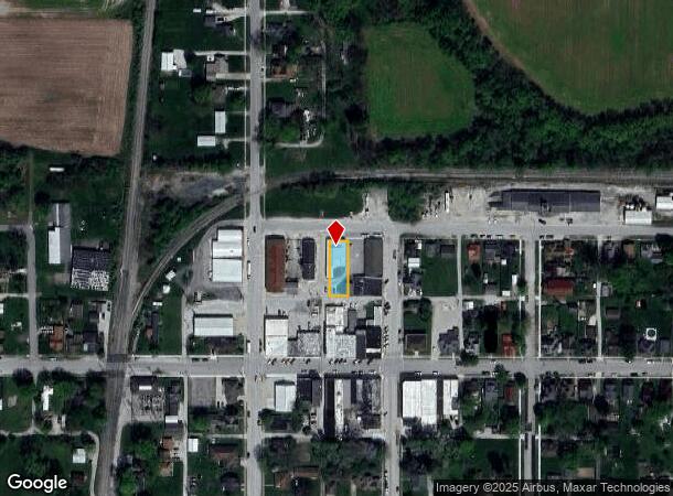  5 E Railroad St, Roachdale, IN Parcel Map