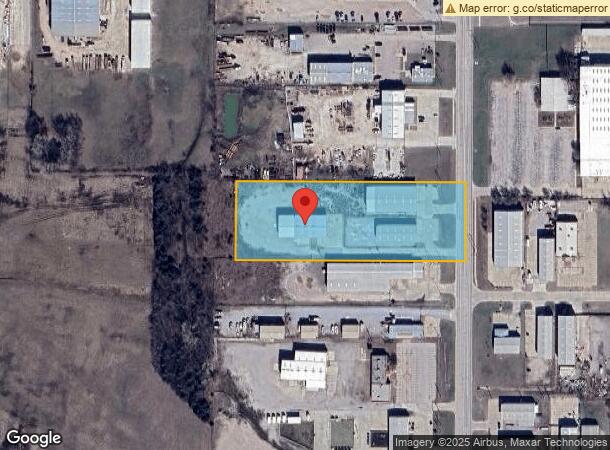  717 N Morgan Rd, Mustang, OK Parcel Map