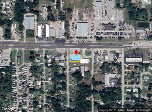 1343 W King St, Cocoa, FL Parcel Map