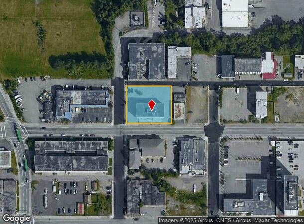 201 E 3Rd Ave, Anchorage, AK Parcel Map